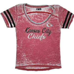 NFL Kansas City Chiefs Red Short Sleeve Football T-Shirt Size S